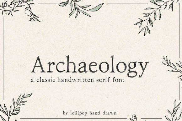 Archaeology Typeface Review: Elevating Campaign Visuals with Authentic Serif Design