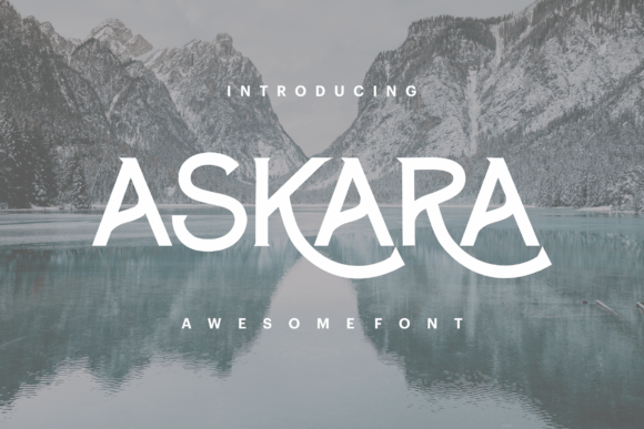 Askara Typeface Review: Sharp Serif for Bold Branding