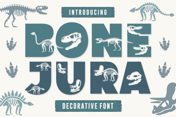 Bone Jura: A Unique Decorative Typeface for Playful Web Design