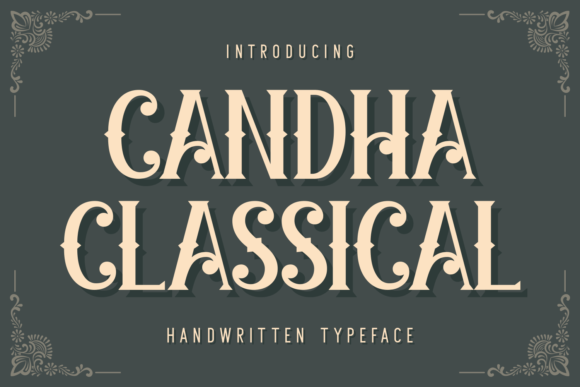 Candha Classical: A Serif Font for Timeless Brand Identity