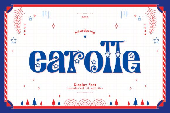 Carolle: A Whimsical Typeface for Editorial Design