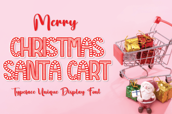 Christmas Santa Cart: A Festive Decorative Typeface Review