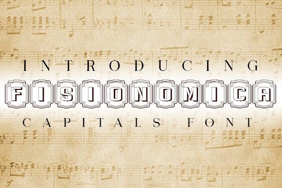 Fisionomica: Elevate Your Brand Identity With a Stunning Decorative Typeface