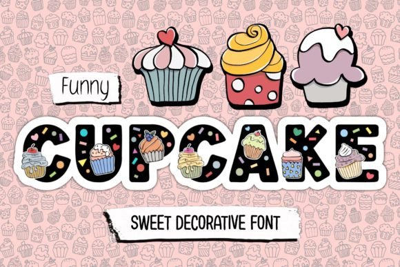 Funny Cupcake: A Playful Decorative Typeface for Modern Web Design