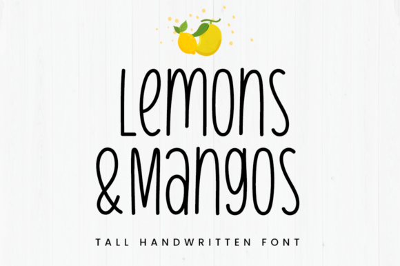 Lemons Mangos: A Designer’s Honest Take on This Playful Display Typeface