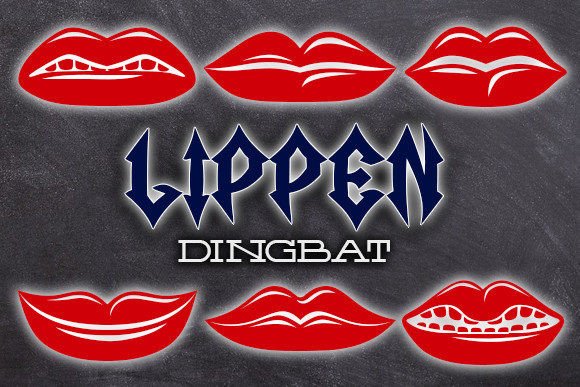 Lippen: A Dingbats Font Review for Modern Campaign Design