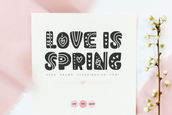 Love is Spring: A Creative Font Review for Small Business Branding
