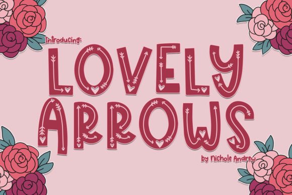 Lovely Arrows: A Decorative Typeface for Modern Web Design