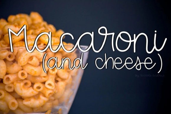 Macaroni and Cheese Typeface: A Maker’s Review