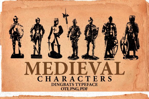 Medieval Characters: The Dingbats Typeface for Polished Brand Visuals
