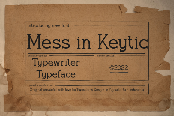 Mess in Keytic: The Serif Typeface for Scroll-Stopping Campaigns