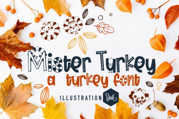 Mister Turkey: The Quirky Decorative Font for Scroll-Stopping Social Content