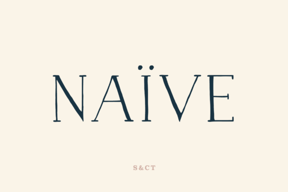 Naive Typeface Review: Elevating Social Media Campaigns with Handwritten Serif Elegance