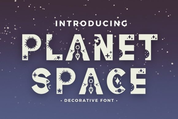 Planet Space: A Playful Typeface for Authentic Brand Identity