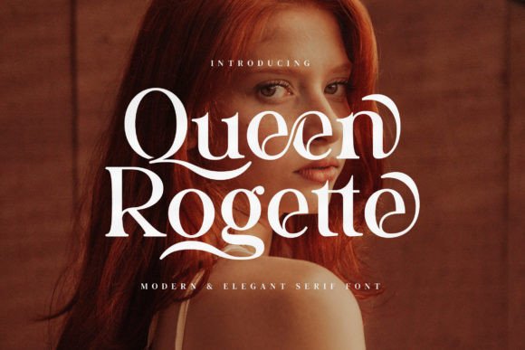 Queen Rogette: A Serif Typeface for Modern Brand Identity