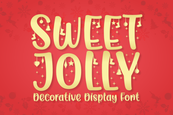 Sweet Jolly: A Festive Decorative Font for Modern Web Design