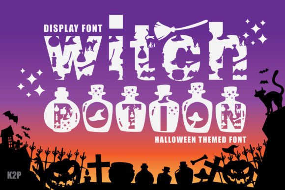 Witch Potion: A Spooky Typeface for Editorial Design