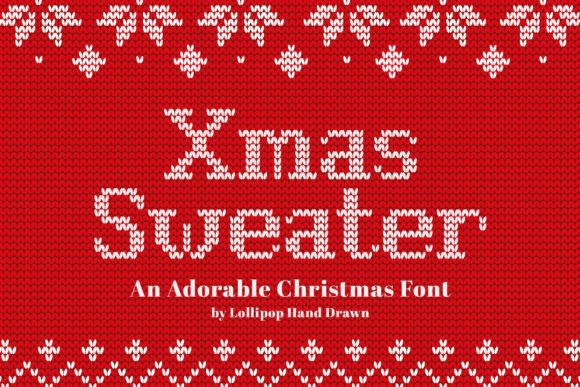 Xmas Sweater Typeface Review: A Cozy Decorative Font for Branding